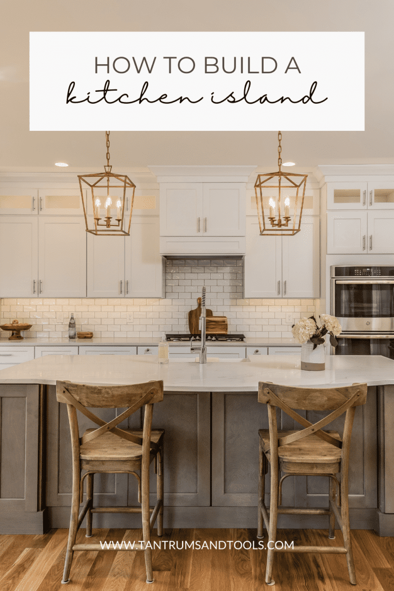 How to make a kitchen island out of base