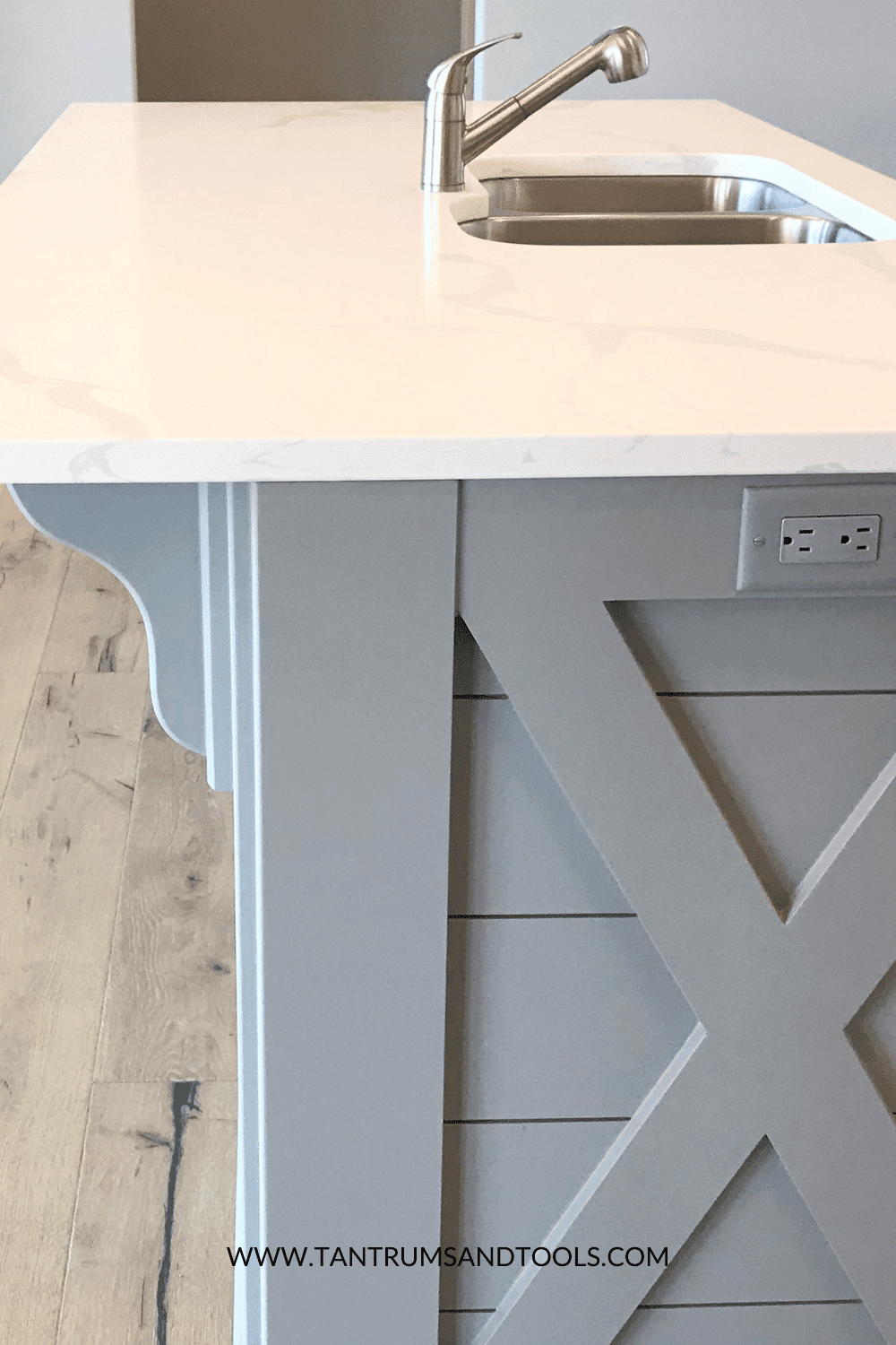 How to make a kitchen island out of base