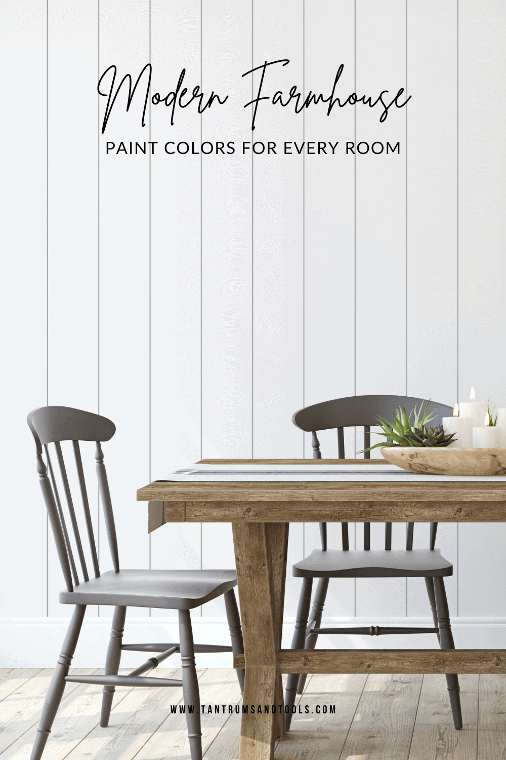 Modern Farmhouse Paint Colors That Will Never Look Outdated
