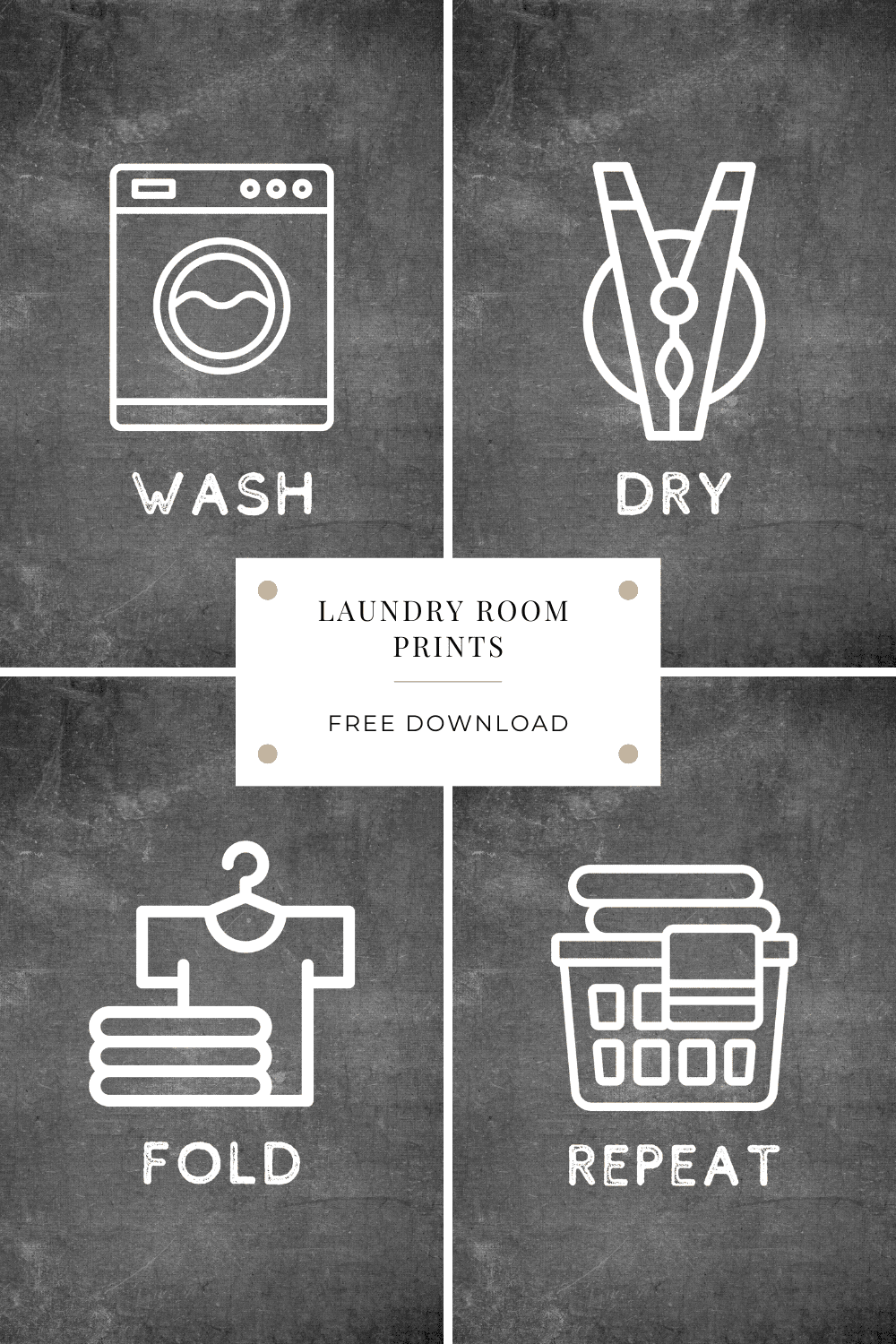 Printable Laundry Room Signs DIY » Tantrums and Tools