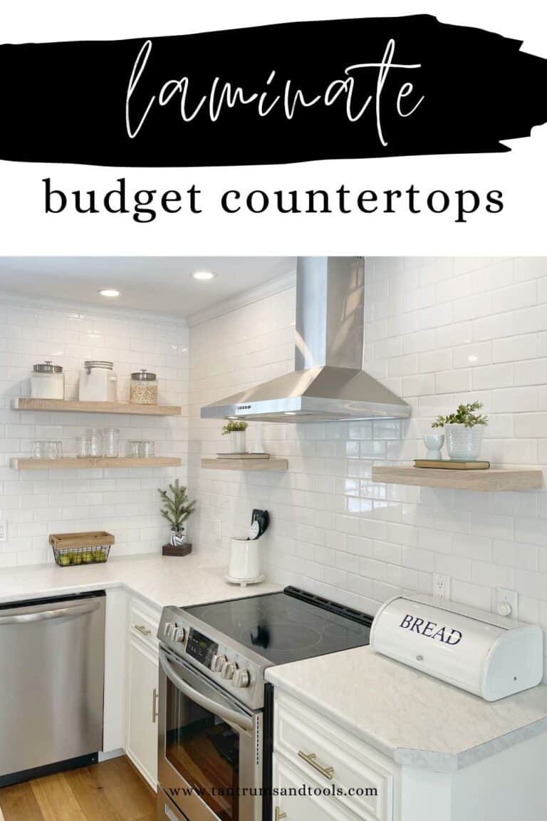 Budget Kitchen Countertop Ideas » Tantrums and Tools