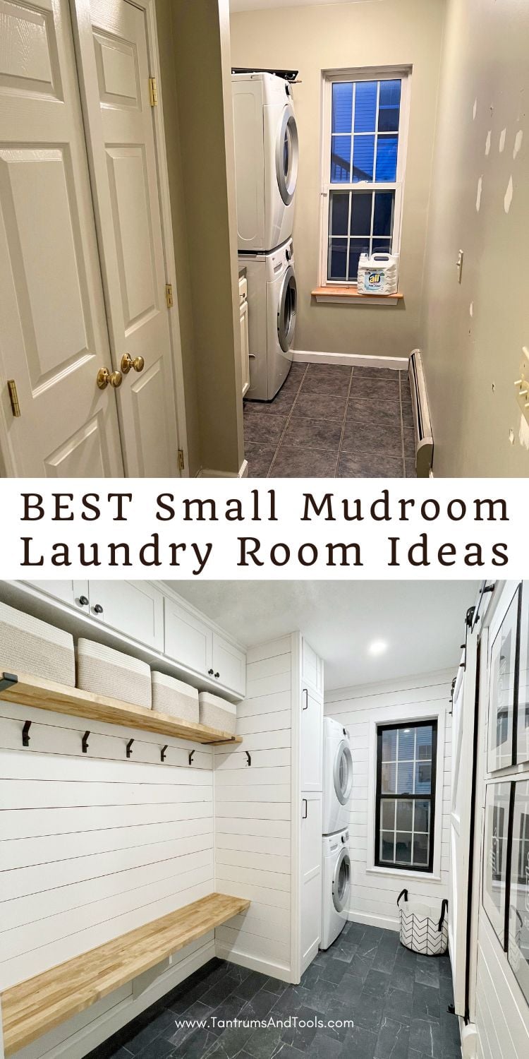 Best DIY Mudroom Ideas for Small Spaces - Tantrums and Tools
