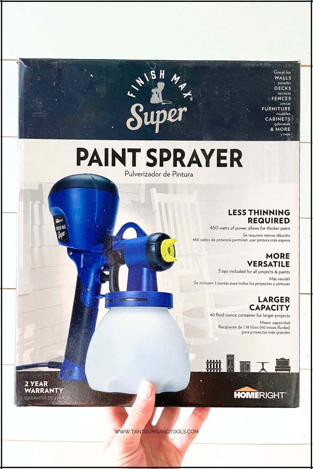 Why I love This Budget Paint Sprayer for DIY Home Projects