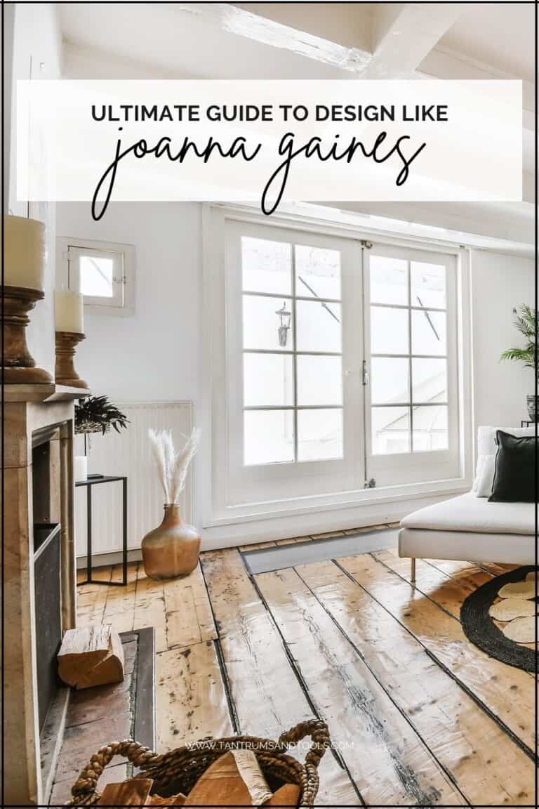 Designing a Joanna Gaines Fixer Upper Style Home