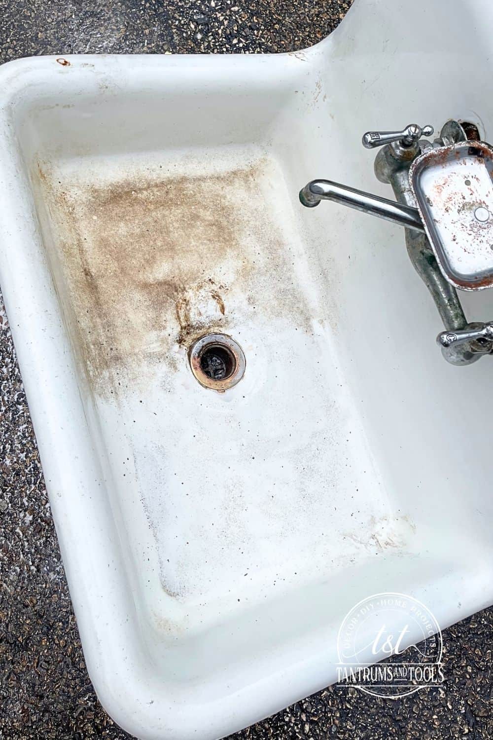 Refinish a Cast Iron Sink for a Smooth + Flawless Finish