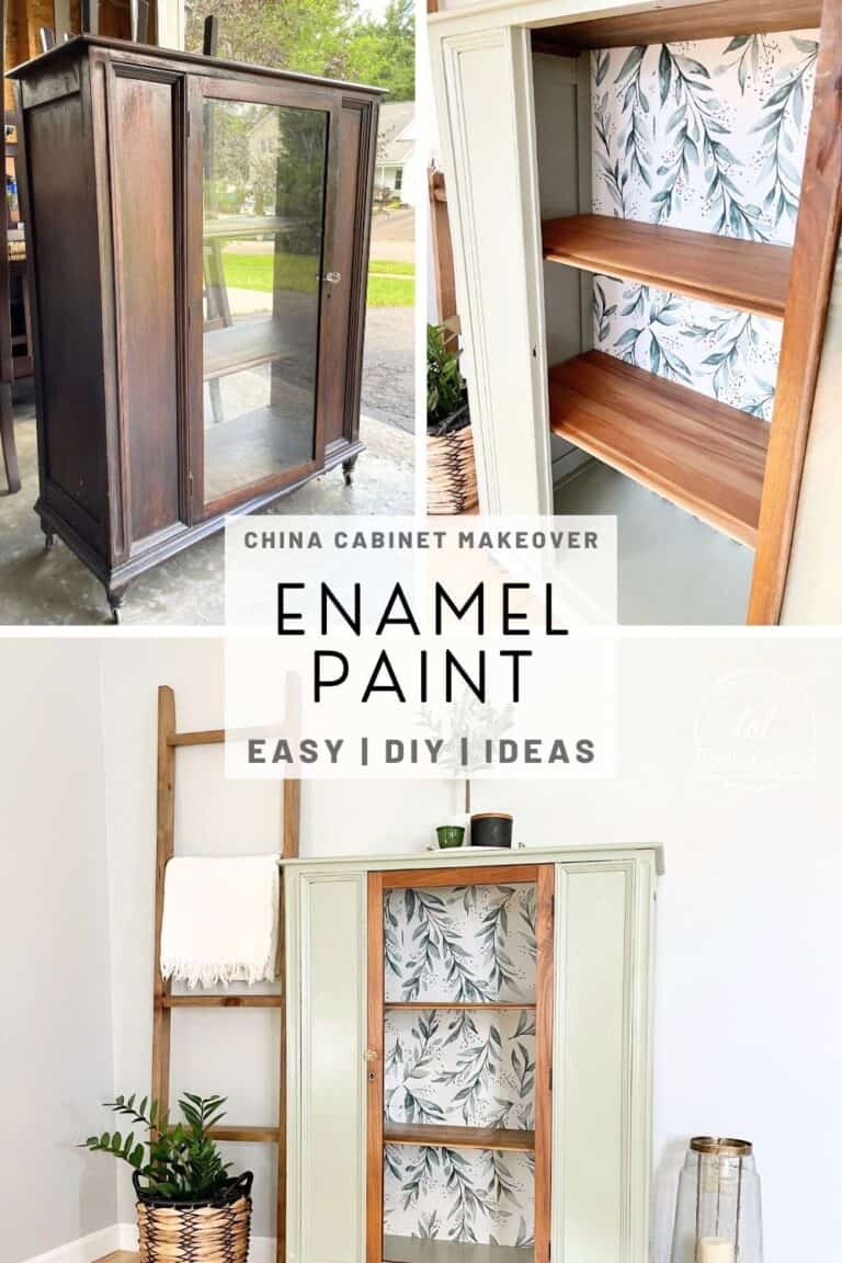 China Makeover Using Amy Howard One Step Enamel Paint