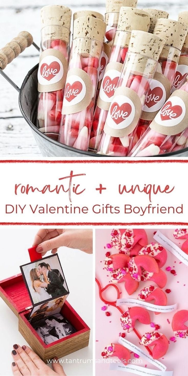 Valentines Day Gift For Boyfriend: 20 Unique DIY Ideas