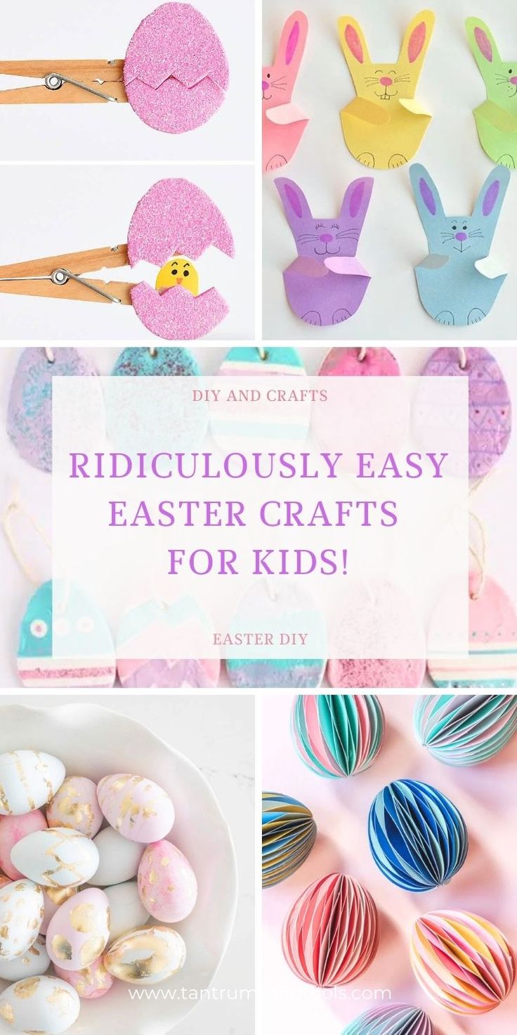 Easter Crafts For Kids: Easy DIY Ideas They’ll Love! » Tantrums and Tools