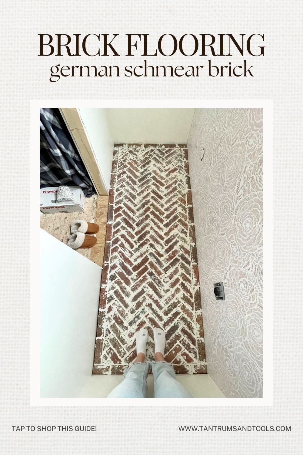 German Schmear Brick Flooring For Quick Stunning Results