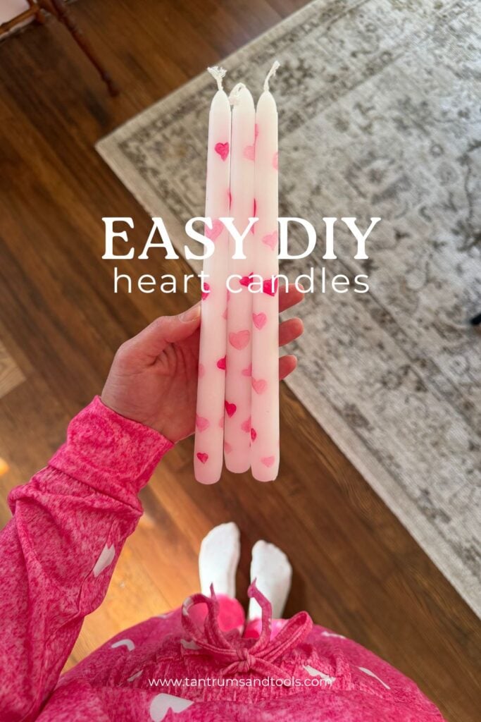 DIY Valentines Candles Ideas